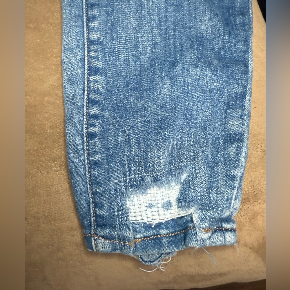 American Eagle Outfitter’s Women’s Size 10 High-Rise Distressed Skinny Jeans - Picture 9 of 15